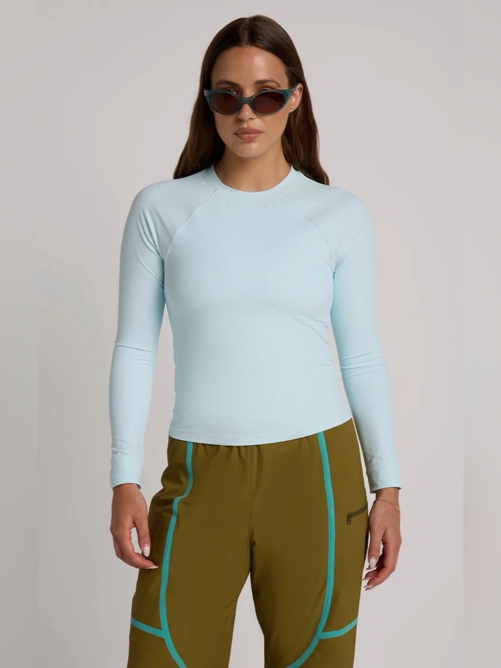 SENIQ Oasis UV Protect Long-Sleeve Shirt Women’s Size L NWT